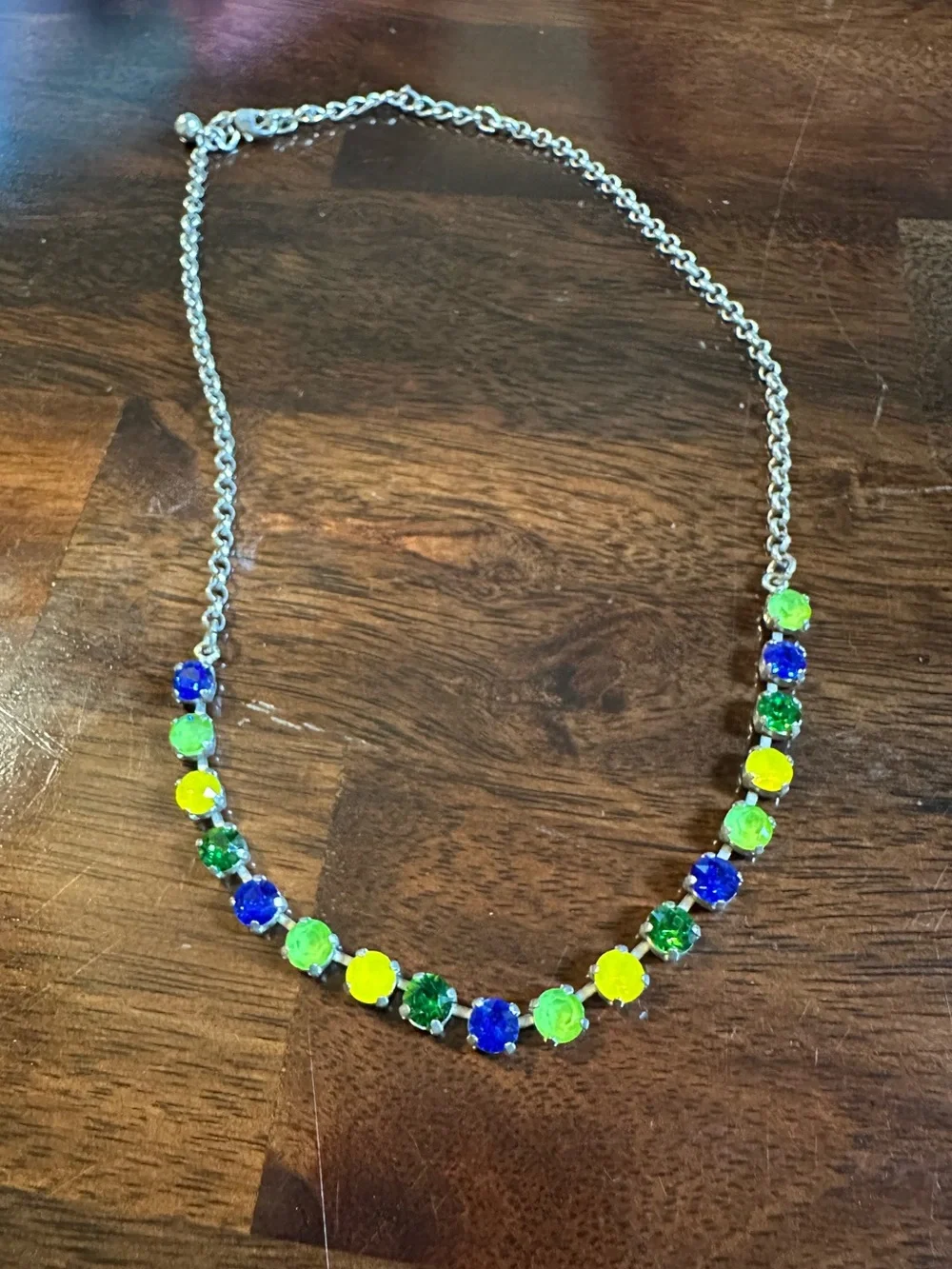 Sabika-inspired crystal necklace - Picture 1 of 4